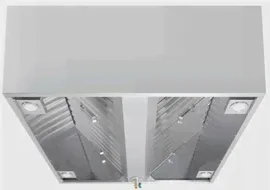 Вытяжной коробчатый зонт Luxstahl ЗКЦ 1000х1000