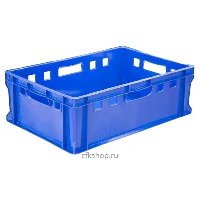 Ящик Luxstahl 600х400х200 мм сплошной, универсальный Е2, ПЭНД [Е2Т]