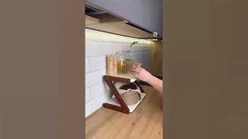 Стильная полка на кухню