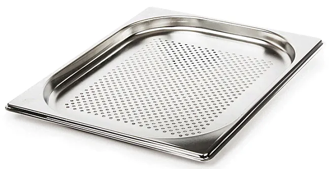 Гастроемкость перфорированная LUXSTAHL GN 1/2 327х265х25 мм, га69