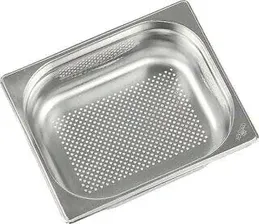 Гастроемкость Luxstahl 812-4SP GN 1/2-100 (327х265х100) перф., нерж. (Код:30504)
