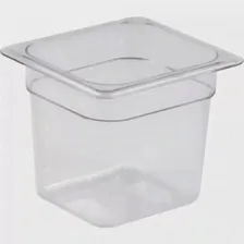 Гастроемкость Luxstahl JW-P166 GN 1/6-150 (176х164х150) поликарбонат