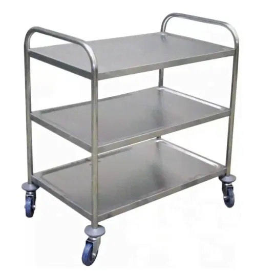 Тележка сервировочная Luxstahl 3-х ярусная (850х450х900) [A1005,TR-М3](кт704/1)