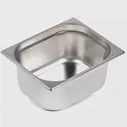 Гастроемкость Luxstahl 812-6 GN 1/2-150 (327х265х150) нерж.