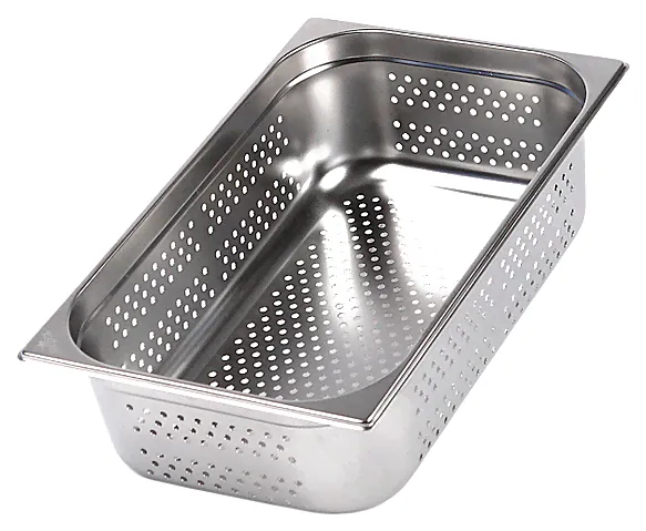 Гастроемкость перфорированная Luxstahl 5мм 1/1х6'' 530х325х150(га44)-0