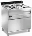 Профессиональная фритюрница 2 ванны Luxstahl FC120M