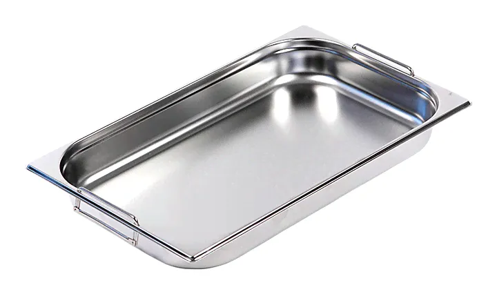 Гастроемкость Luxstahl 811-2 GN 1/1-65 (530х325х65) нерж., с ручками