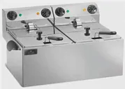 Фритюрница 2 ванны Luxstahl FE88G