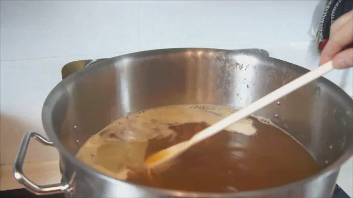 Варка пива Копченый эль в сусловарочном котле