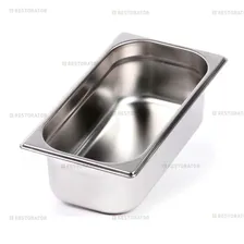 Гастроемкость Luxstahl 813-4 GN 1/3-100 (327х176х100) нерж.