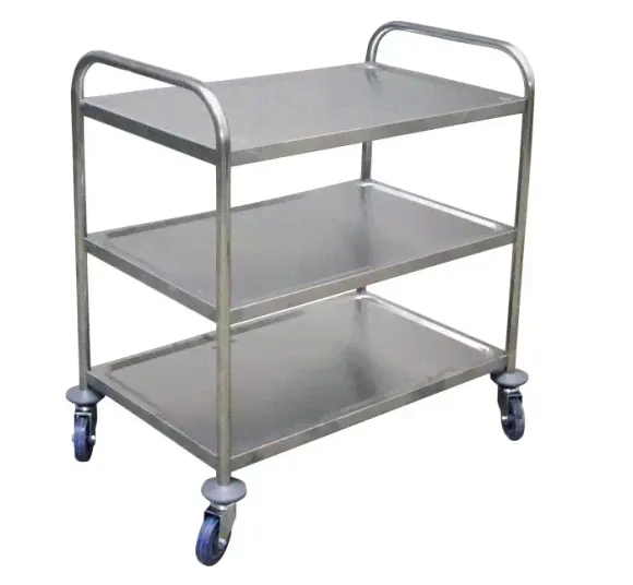 Тележка сервировочная Luxstahl 3-х ярусная (950х500х950) [A1004,TR-3L](кт376)-0