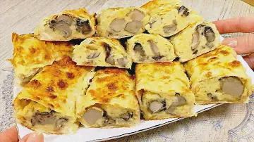 Закрутила и в духовку! Так ВКУСНО, что МЯСА НЕ НУЖНО!