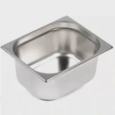 Гастроемкость Luxstahl 812-6 GN 1/2-150 (327х265х150) нерж.
