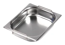 Гастроемкость Luxstahl 812-4 GN 1/2-100 (327х265х100) нерж., с ручками