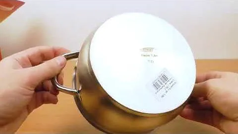 Кастрюля из нержавеющей стали Славяна 1.5 литра 1с854 Амет (Аша)