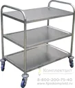 Тележка сервировочная Luxstahl TR-3S, PR-3S