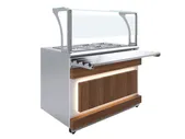 Мармит вторых блюд Luxstahl МВП (С)-1500 Premium Eco Wood