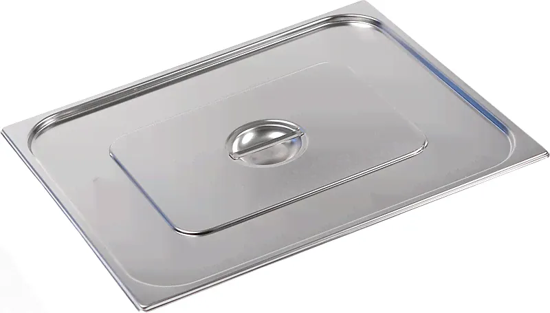 Крышка для гастроемкости Luxstahl 821-L GN 2/1 (654х530) нерж.-0